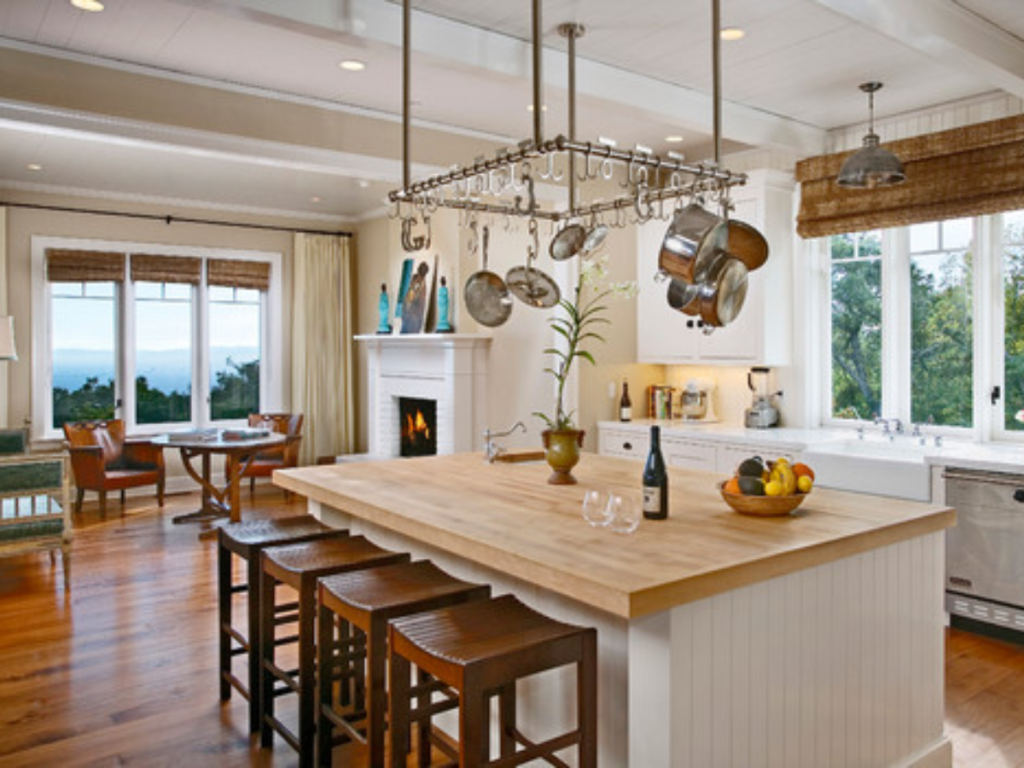 Hang Up the Pots and Pans-17 Genius Kitchen Design Ideas You Can Afford