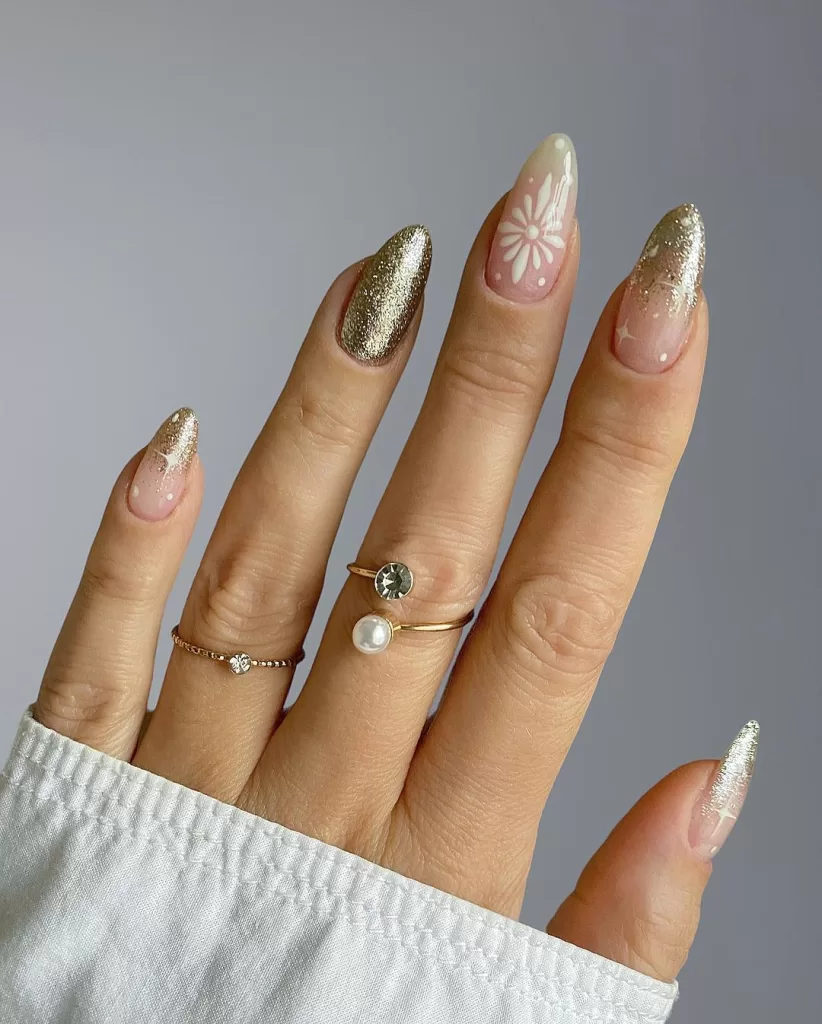 trendy New Year's nail ideas