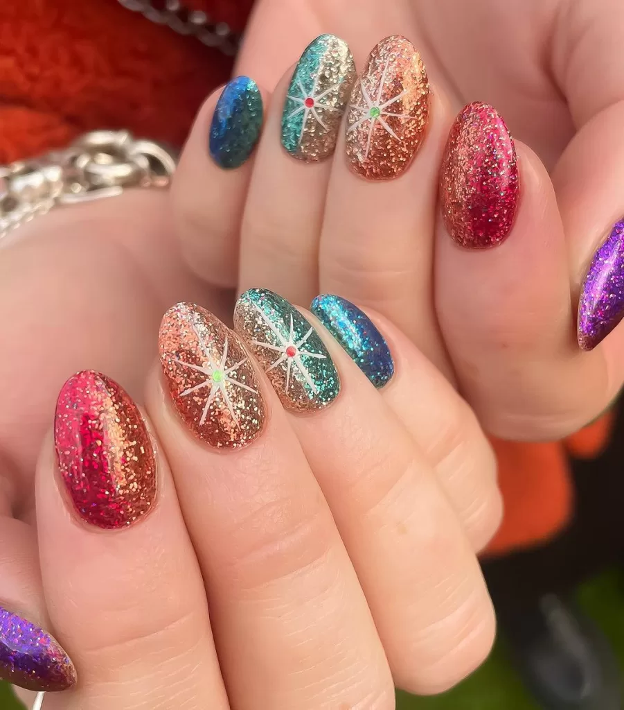 trendy New Year's nail ideas