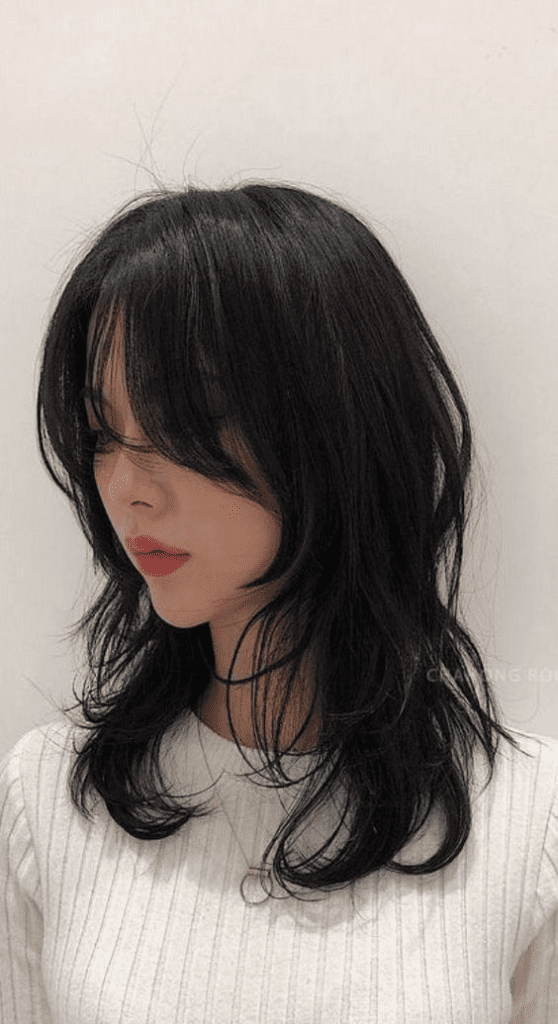 Chic and Trendy Korean Haircut Ideas: 10. Korean Wolf Cut: Edgy and Unique